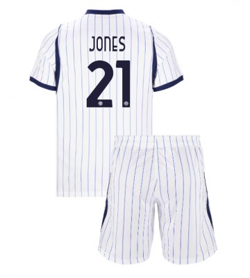 Inter Milan Curtis Jones #21 Udebanetrøje Børn 2026-27 Kortærmet (+ Korte bukser)